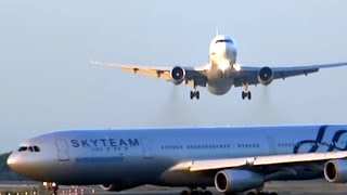 Utair Aviation 767-300 Near Miss? Go Around At Barcelona-El Prat
