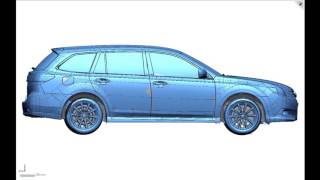 Geomagic Design X 2017 - 3D Modeling Of A Full Car Exterior