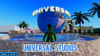 Playing Roblox Universal Studios