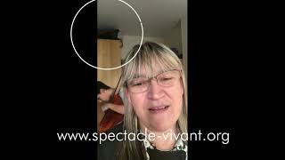 Isabelle Tavaux - Message de soutien aux jeunes artistes du spectacle vivant