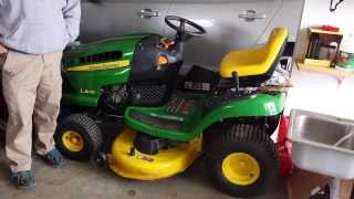 Moving to Richmond VA must sale local John Deere lawn mower on Craigslist for sale in Asheville NC