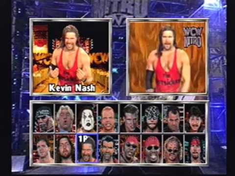 wcw nitro playstation wrestler