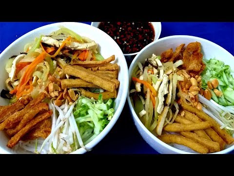 MÓN BÚN CHAY l Món ăn Chay thanh đạm học của Sư Cô by Hồng Thanh Food
