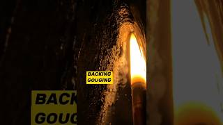 Gouging Process Overhead Position