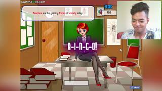 Rezaoktovian - Bukain baju cewek di kelas Word Strip Game