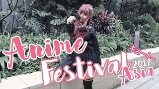 VLOG?AFA?Cosplaying at Anime Festival Asia Singapore 2017 ?