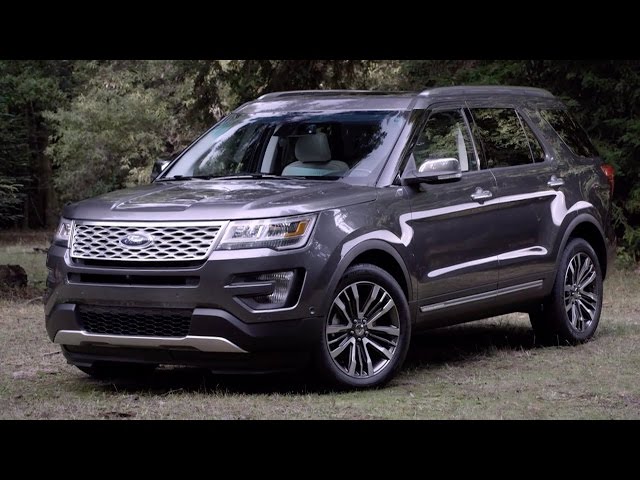 2016 Ford Explorer world premiere - DESIGN - YouTube