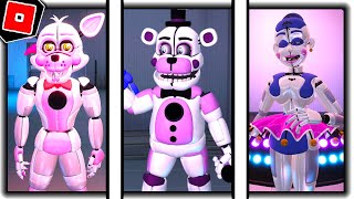How To Get All 3 New Sister Location Secret Characters In Fredbears Mega Roleplay - Roblox