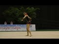 Andria Gao - Clubs - All Around Final - 2013 U.S. Rhythmic Championship