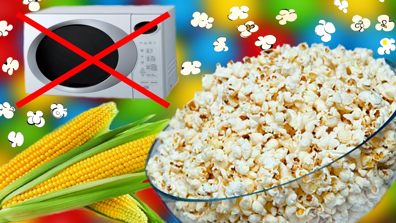 Как из обычной кукурузы сделать попкорн в микроволновке Как из обычной кукурузы сделать попкорн в микроволновке