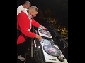 DJ Khaled showing his skills on the turntables!!