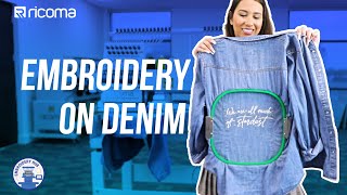 Embroidery on Denim Jackets! | (Embroidery Hub Ep110)