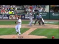 LAA@DET: Hamilton lifts a sacrifice fly to left field