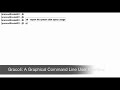 Gracoli: a graphical command line user interface