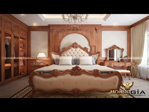 Giường Ngủ| Top 40 Mẫu Giường Ngủ Gỗ Tự Nhiên Đẹp Cho Biệt Thự, Nhà Phố, Chung Cư Cao Cấp 2020