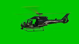 Flying Machines Green Screen Aeroplane Helicopter Vfx