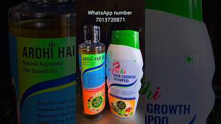 Arohi Hair Growth Shampoo And Oil Benefits