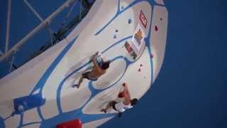 Sean Mccoll Vs. Isaac Caldiero In The 1St Round Of The 2014 Psicobloc Masters