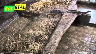 Видео ROLSTAL - zgarniacz obornika Teska H-623/1 от ROLSTAL Pawłowski, Оборники, Польша