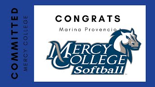 Marina Provencio 2022 P/1B/OF Skills Video (Pitch Speed 56-59)