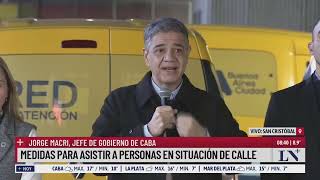Jorge Macri Presentó La Red De Atención: Asistencia A Personas En Situación De Calle