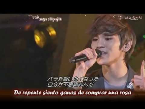 SHINee - Stand by me sub (romanizado + español) live