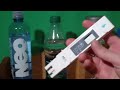 "Bottled Water test" what u can't see might hurt u.