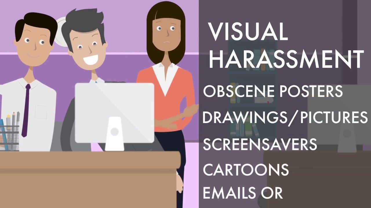 Three types of sexual harassment