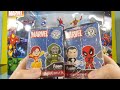 Marvel Superheroes Team Collection Unboxing Kidrobot Labbits Munnyworld Mystery Mini Toys Opening