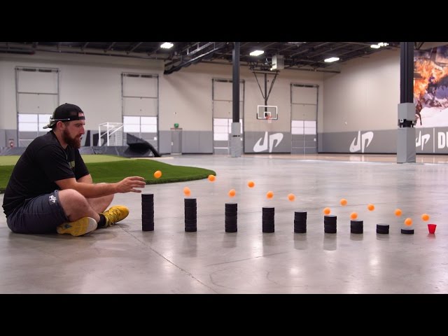 When You Have Too Much Time, You Obviously Build A Ping Pong Ball Trail - Video