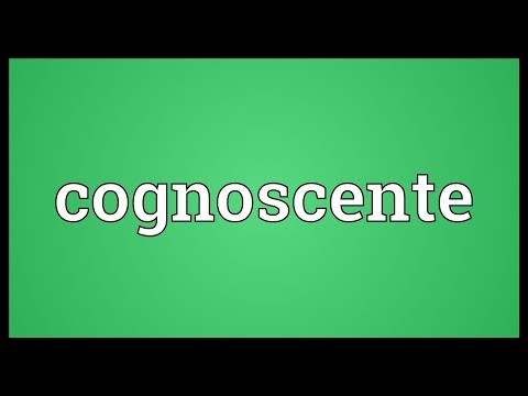 Header of cognoscente