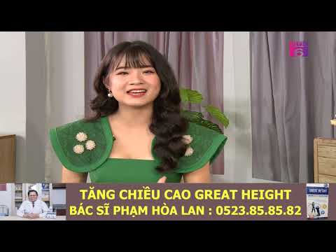 NSND Công Lý - CS Phương Mỹ Chi nói về sản phẩm Viên Uống Tăng Chiều Cao Great Height