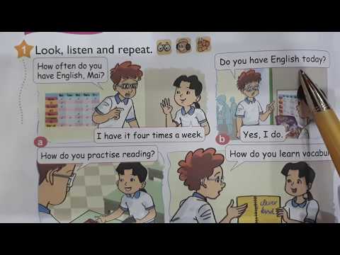 Tiếng Anh lớp 5 unit 7 lesson 1