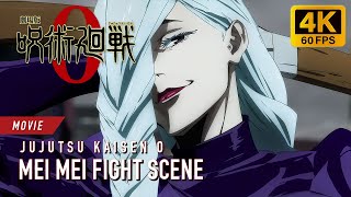 Mei Mei Fight Scene 4K 60Fps Jujutsu Kaisen 0