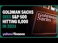 Goldman Sachs sees S&P 500 hitting 6,000 by year's end