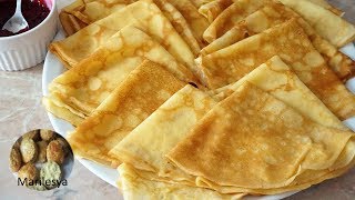 БЛИНЧИКИ французские тонкие на молоке/crêpes de Christophe Michalak БЛИНЧИКИ французские тонкие на молоке/crêpes de Christophe Michalak