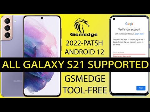 FRP Samsung Galaxy S21 Android 12 Oneclick Bypass Google FRP Samsung Galaxy S21 Android 12 Oneclick Bypass Google