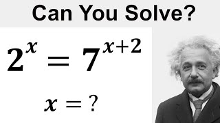 a great exponential equation | exam preparation