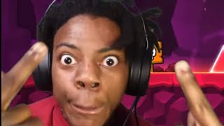 Ishowspeed Attempts To Beat The Hardest Level On Geometry Dash..
