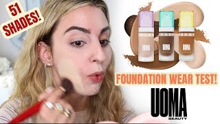 UOMA Beauty Foundation Wear Test!