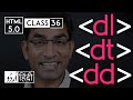Dl, dt & dd tags - html 5 tutorial in hindi/urdu - Class - 36
