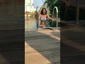 Kashmira Shah Hot Seducing Look Coming Out From Pool In Bikni