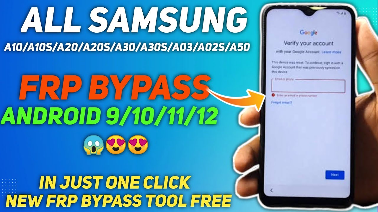 Samsung A10/A10s/A20/A20s/A30/A30s/A03/A02s/A50 Bypass Samsung A10/A10s/A20/A20s/A30/A30s/A03/A02s/A50 Bypass