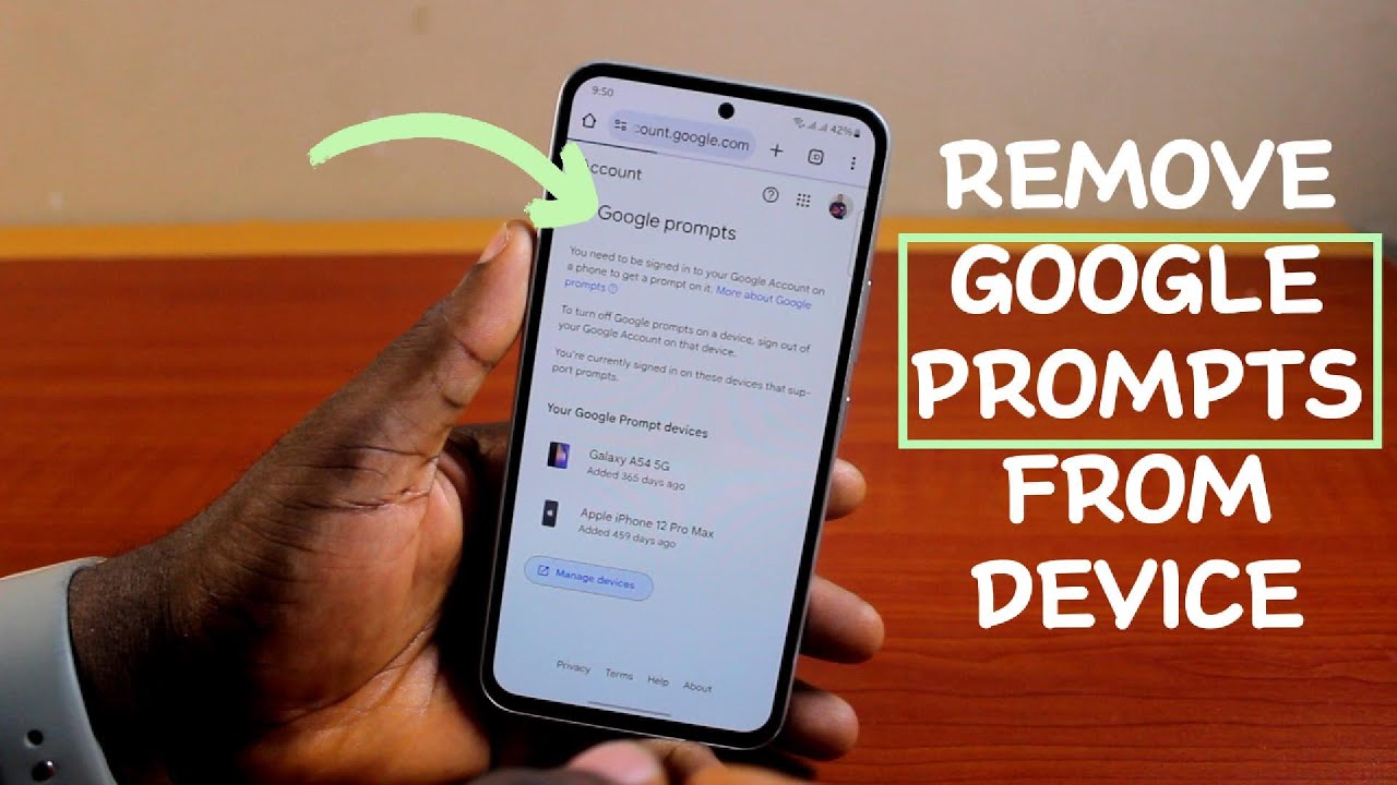 How to Remove Google Prompts from Device How to Remove Google Prompts from Device