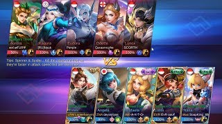"All SUPPORT VS All Mage" Mobile Legends Bang Bang