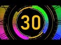 COUNTDOWN TIMER ( v 679 ) 30 sec with sound music effects 4K