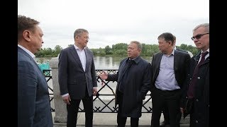 Видео В Уфе появится амфитеатр прямо на берегу реки Белой от Башкирское Спутниковое Телевидение, Строительная улица, Уфа, Россия