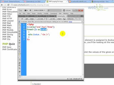 สอน PHP Foreach Loop