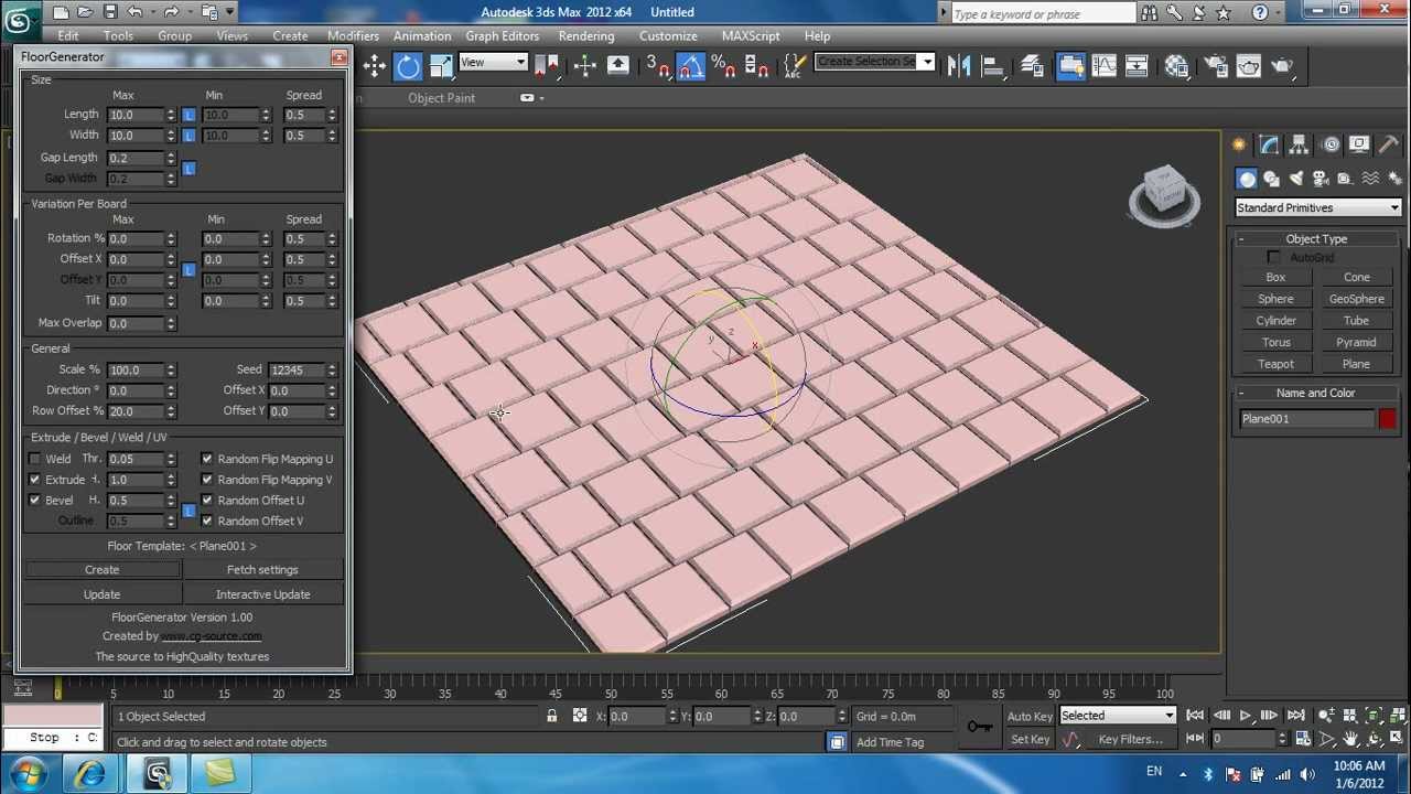 3ds max floor generator free download