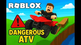 The Most Dangerous Atv Challenge Ever In Roblox